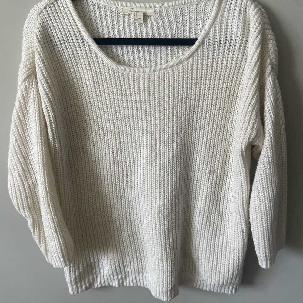 Women's Cream Sweater